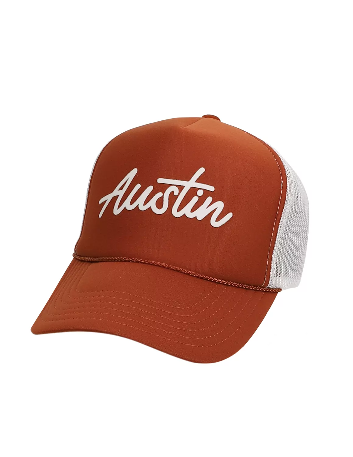 Austin Cursive Foam Trucker