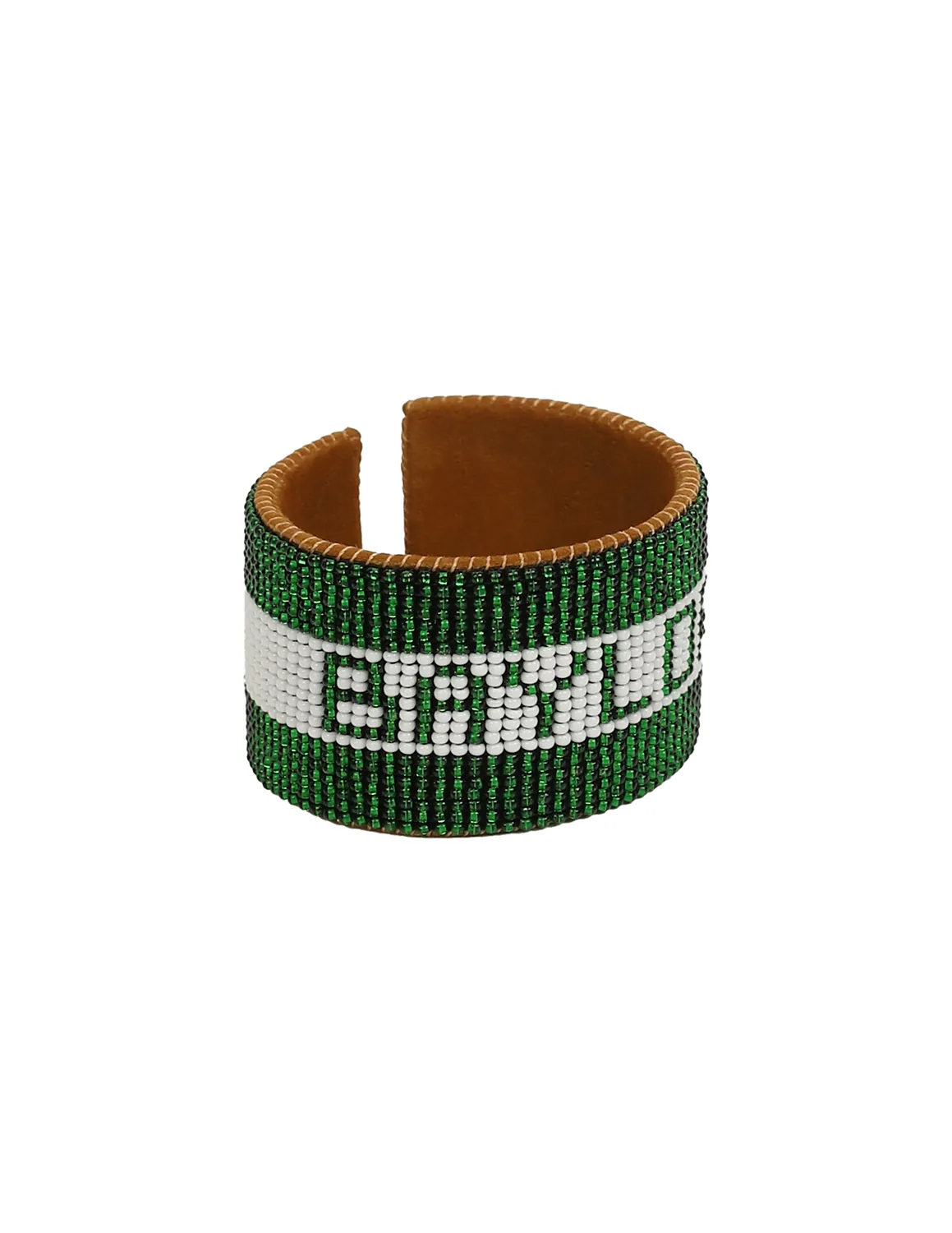 Baylor Stripe Bead Cuff