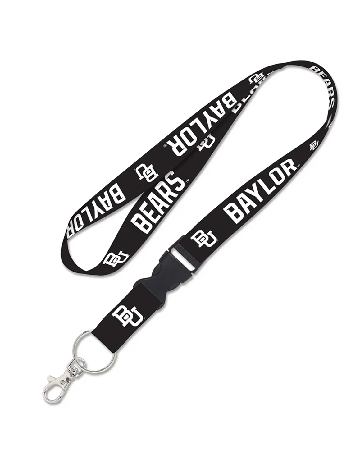 BU Blackout Detachable Buckle Lanyard