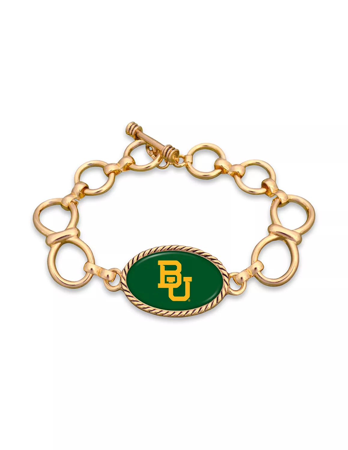 BU Chain Toggle Bracelet