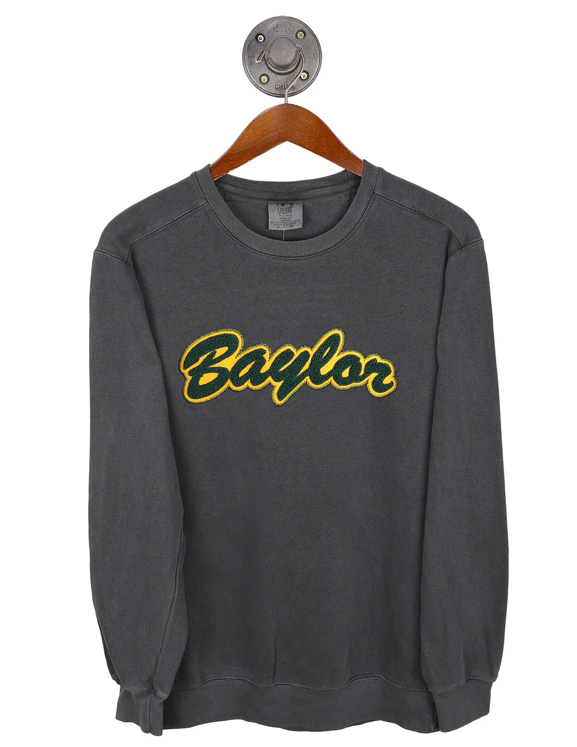 BU Chenille Brush Script Crewneck - Image 2