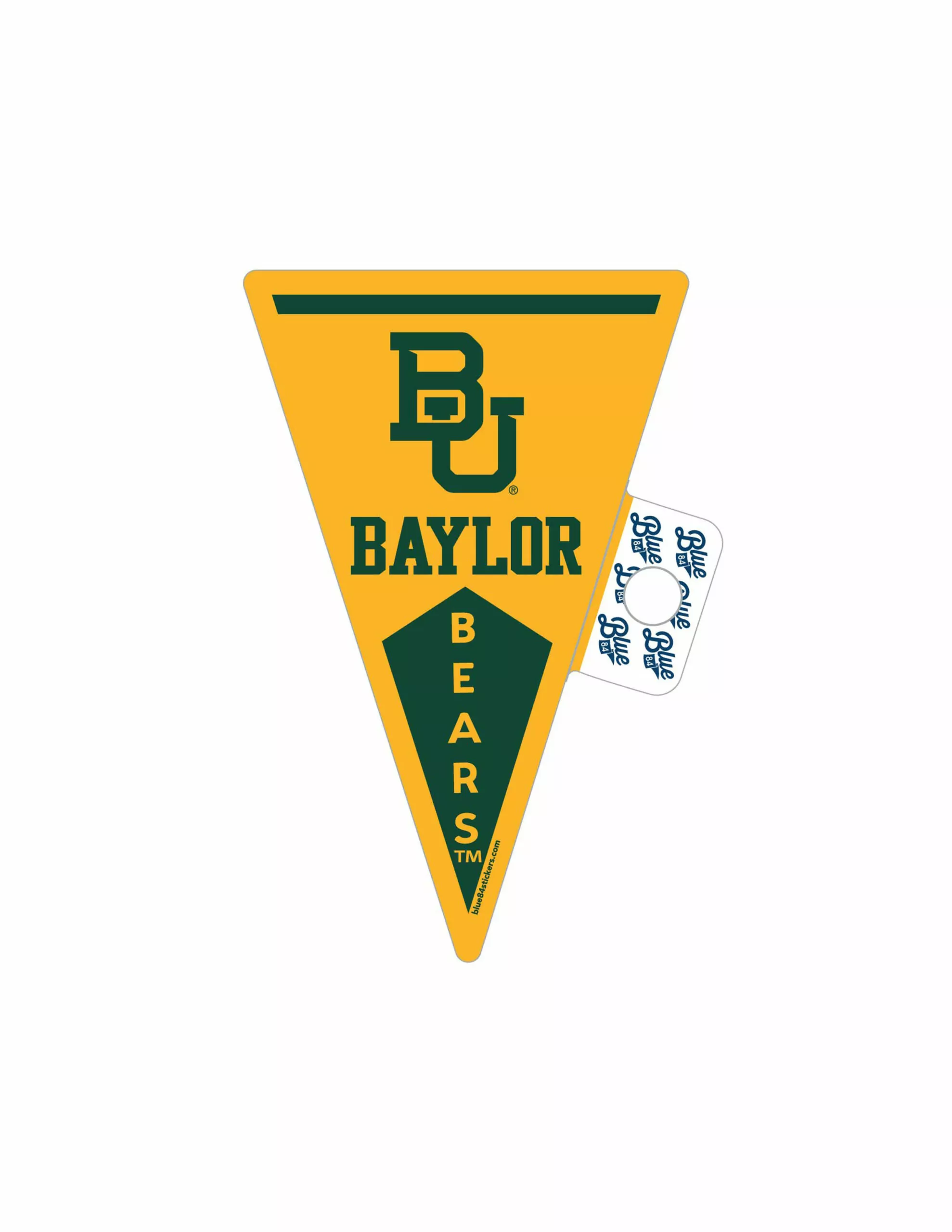 BU Coco Pennant Sticker