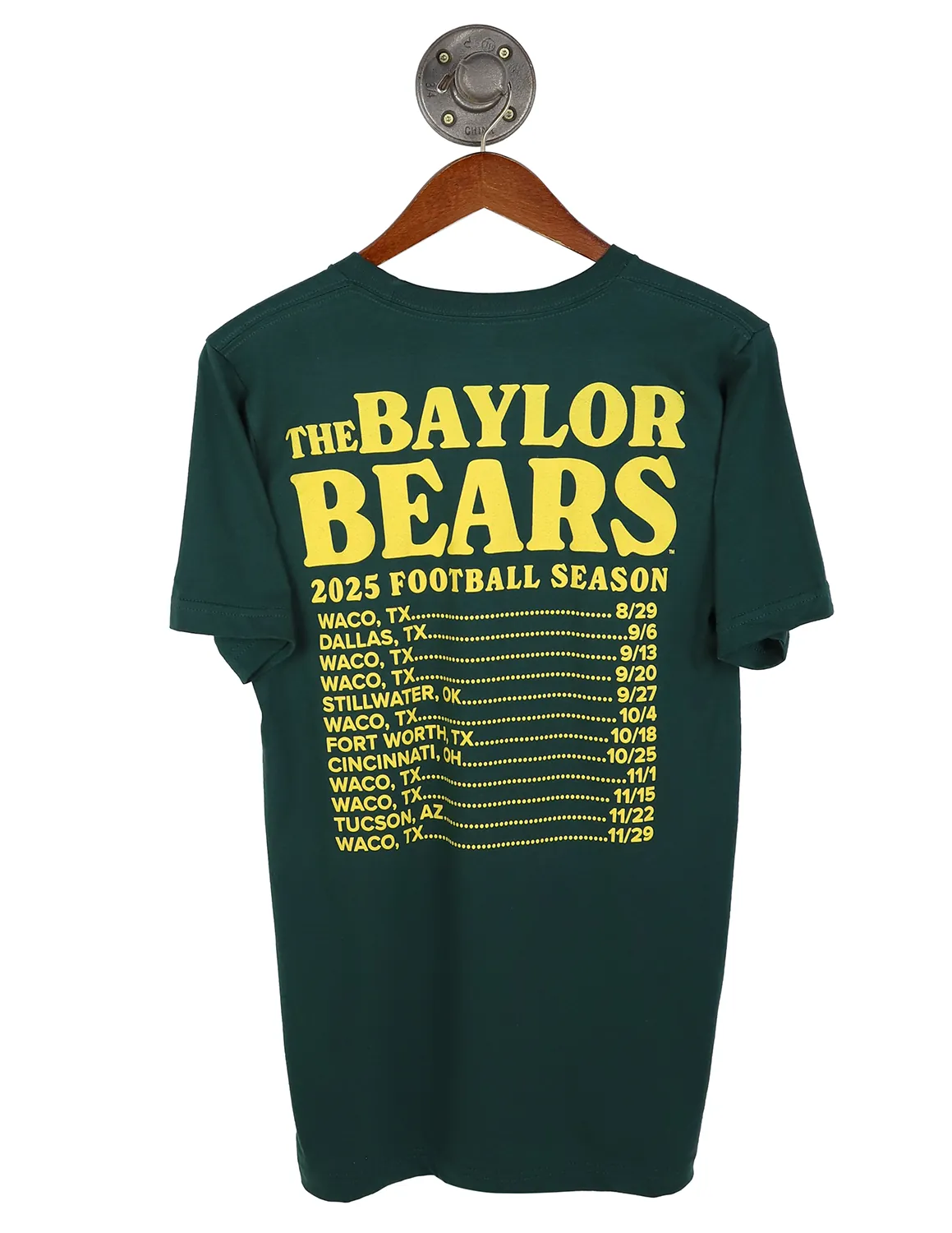 BU FB Schedule 2025 Short Sleeve