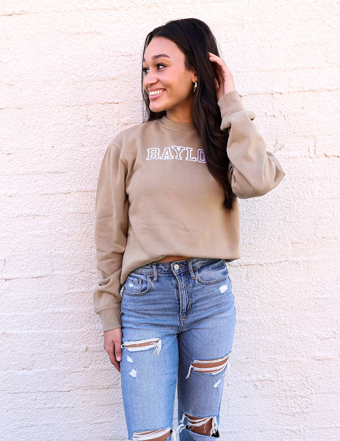 BU G Varsity Stitch Crewneck - Image 7