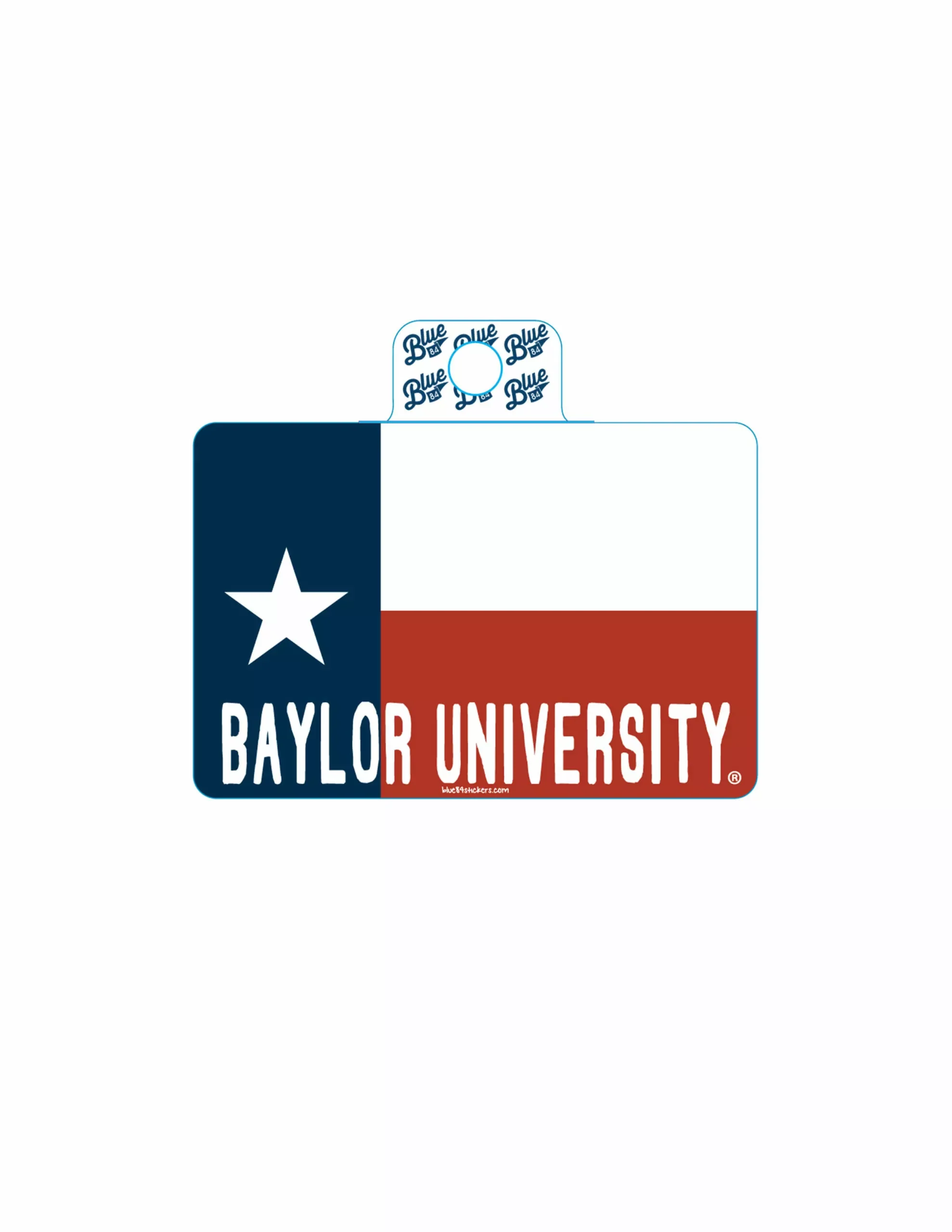 BU Home Flag Sticker