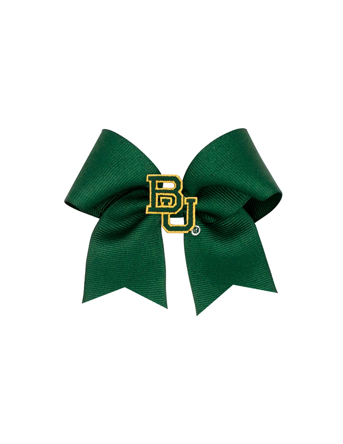 BU Medium Patch Cheer Hair Bow