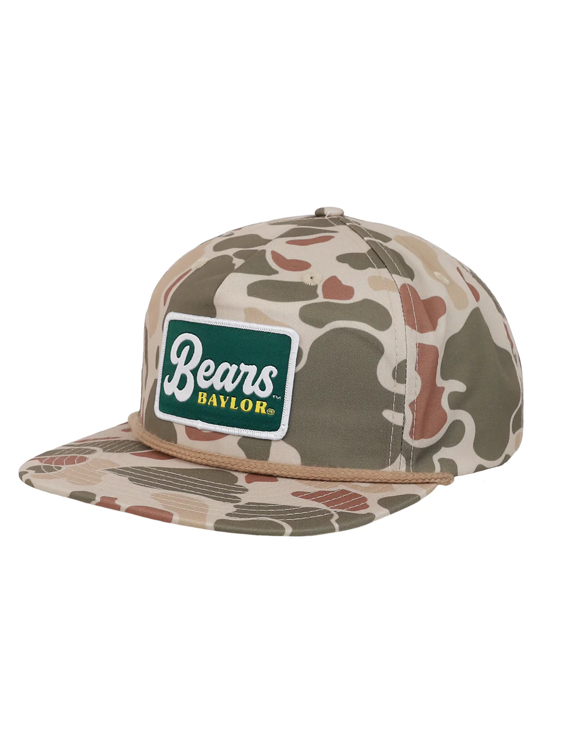 BU P College Script Patch Camo Hat - Image 2