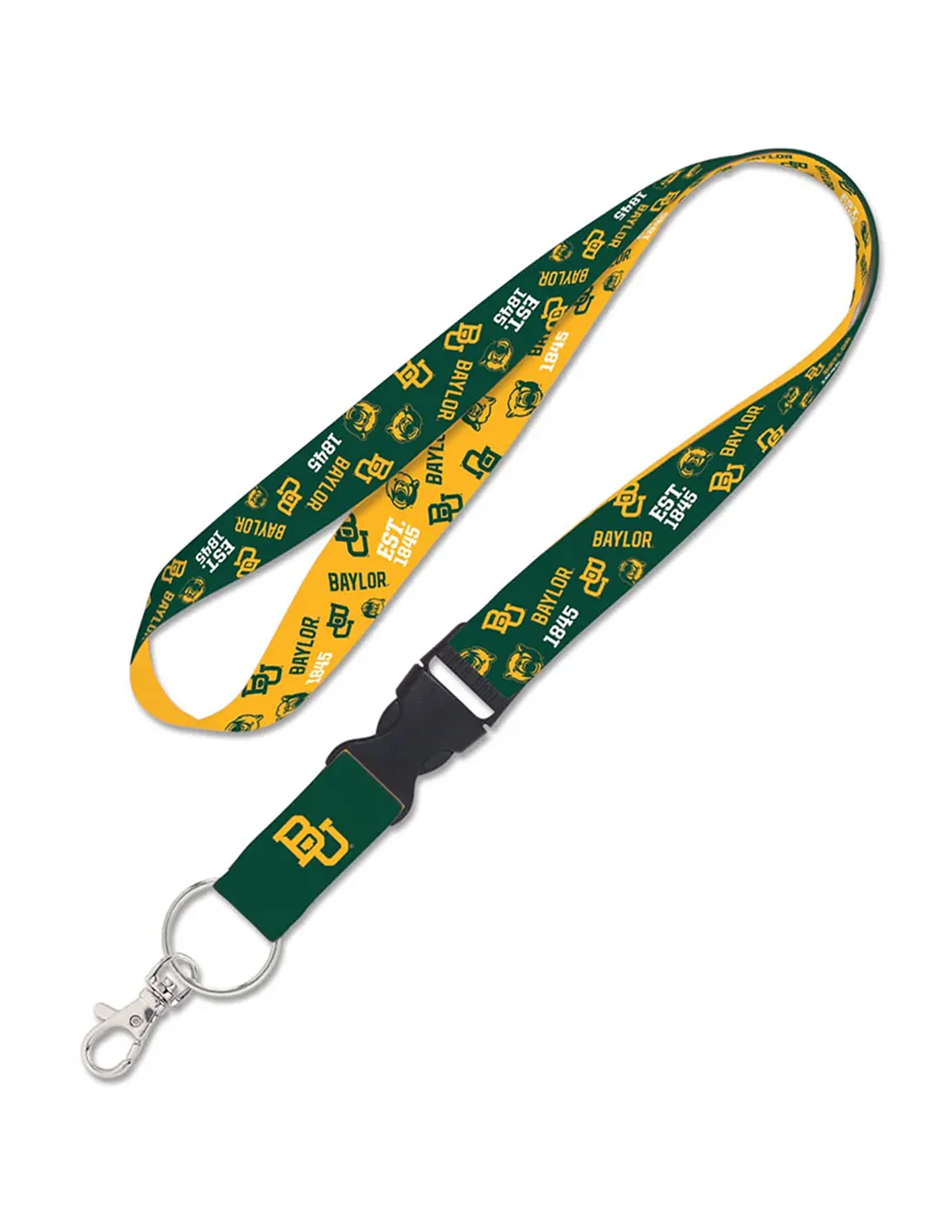 BU Scatterprint Detachable Buckle Lanyard