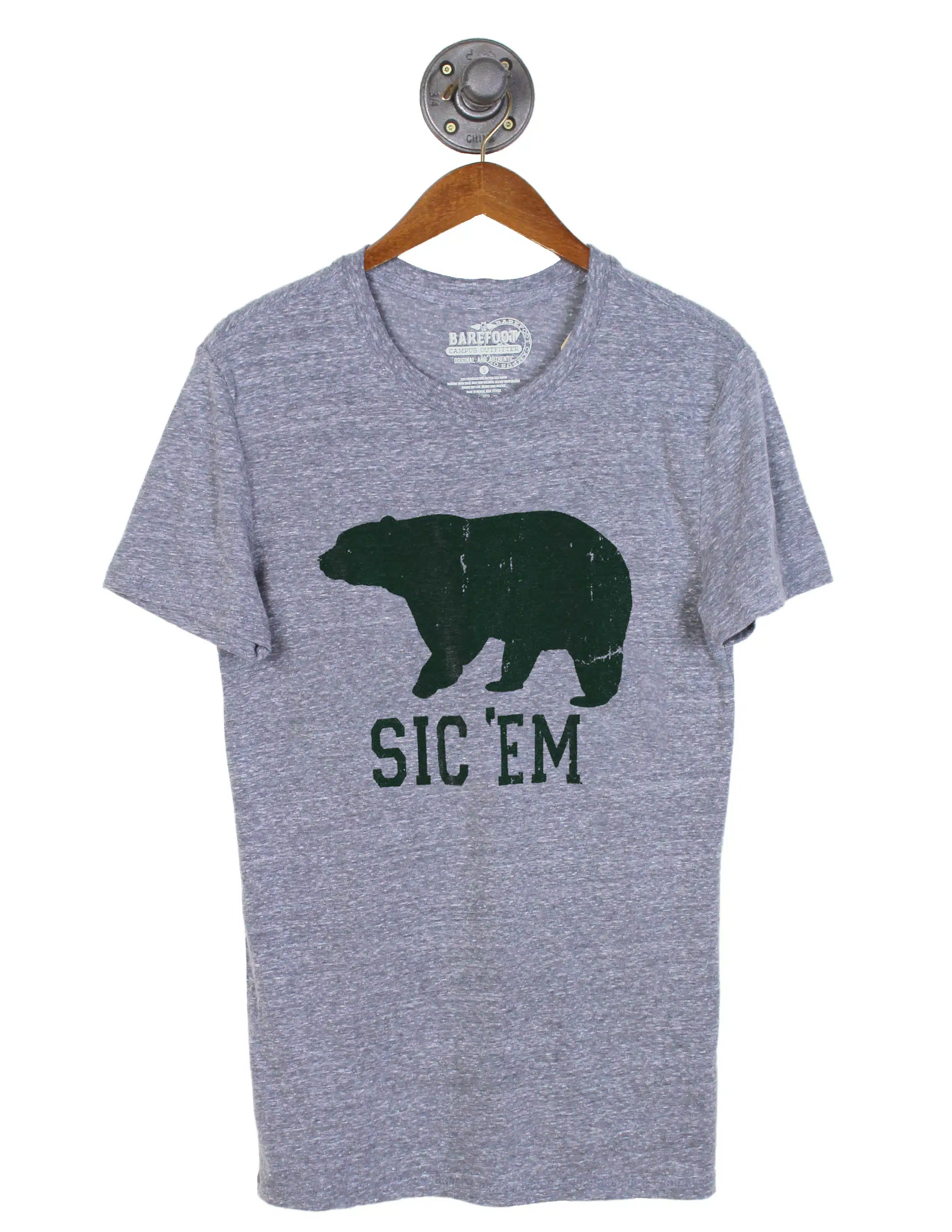 BU Sic 'Em Vintage Style Short Sleeve