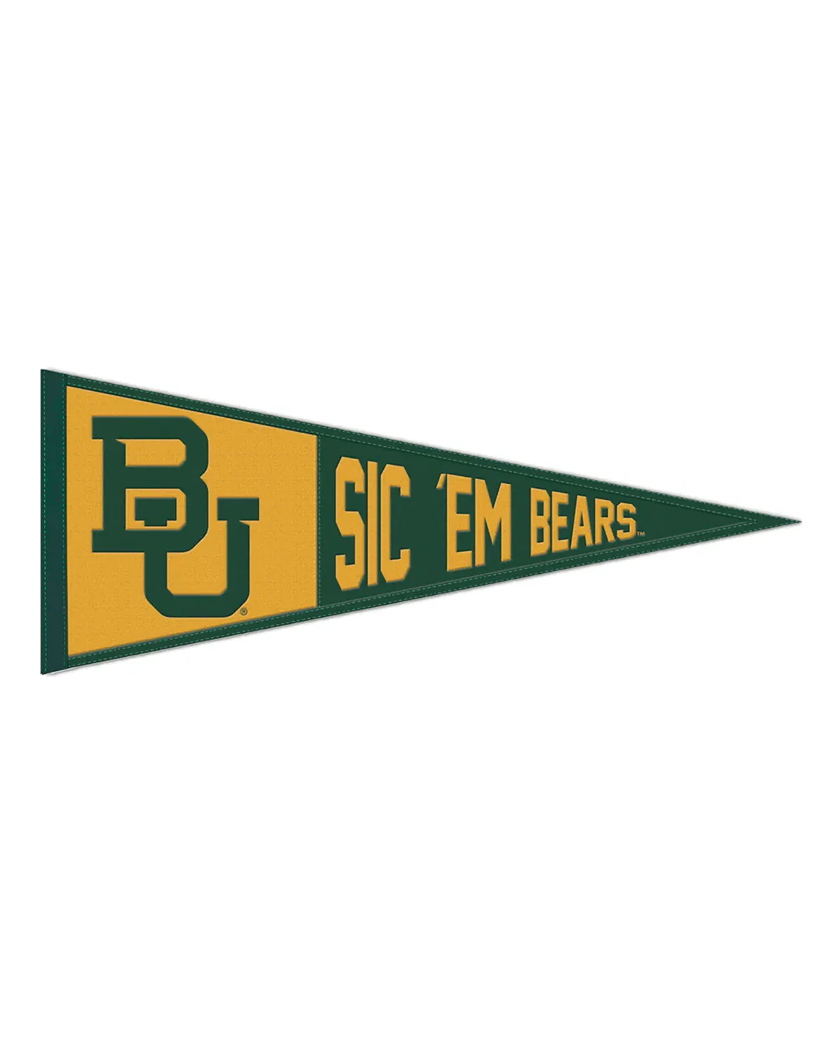 BU Slogan Wool Pennant