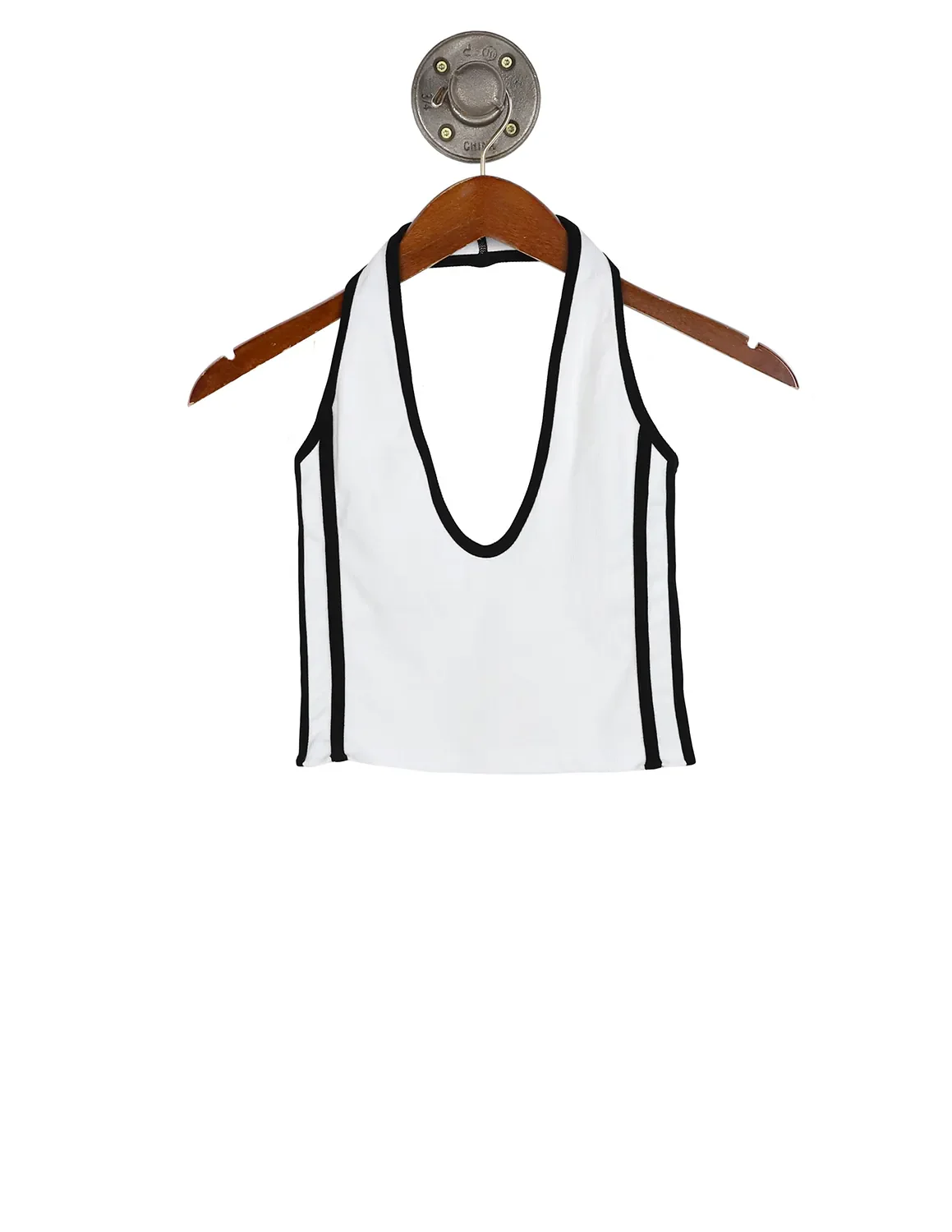 BU Smallish Logo Halter Top - Image 2