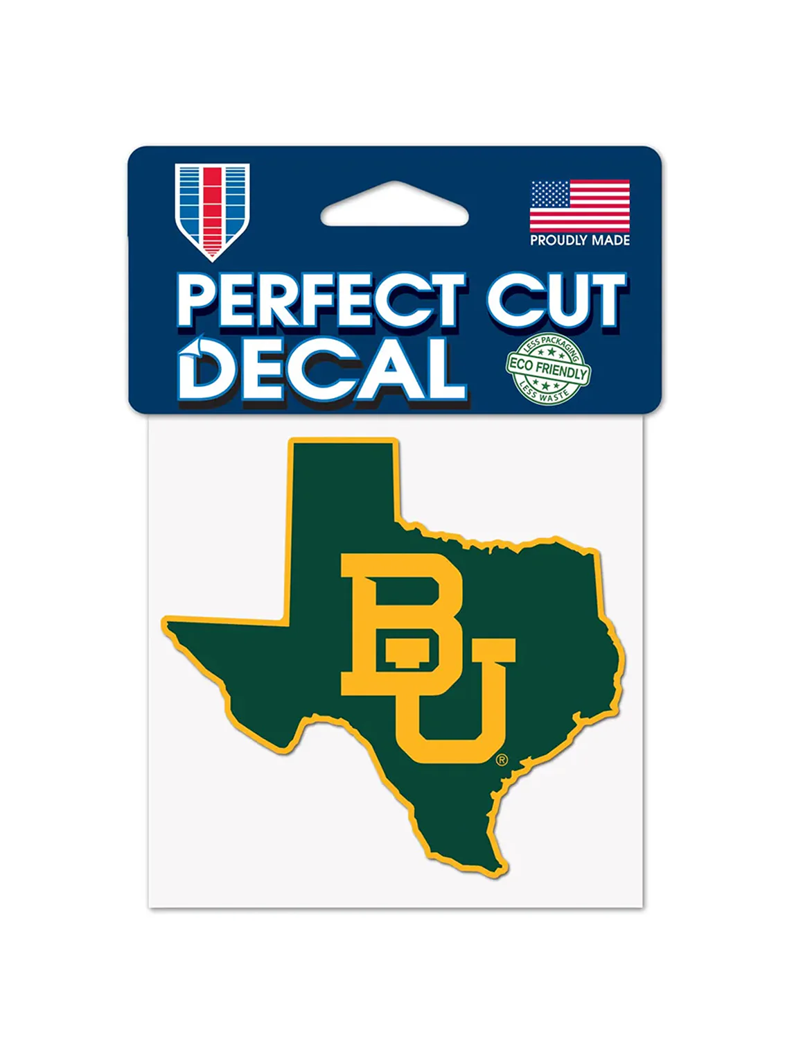 BU Texas Perfect Cut Decal