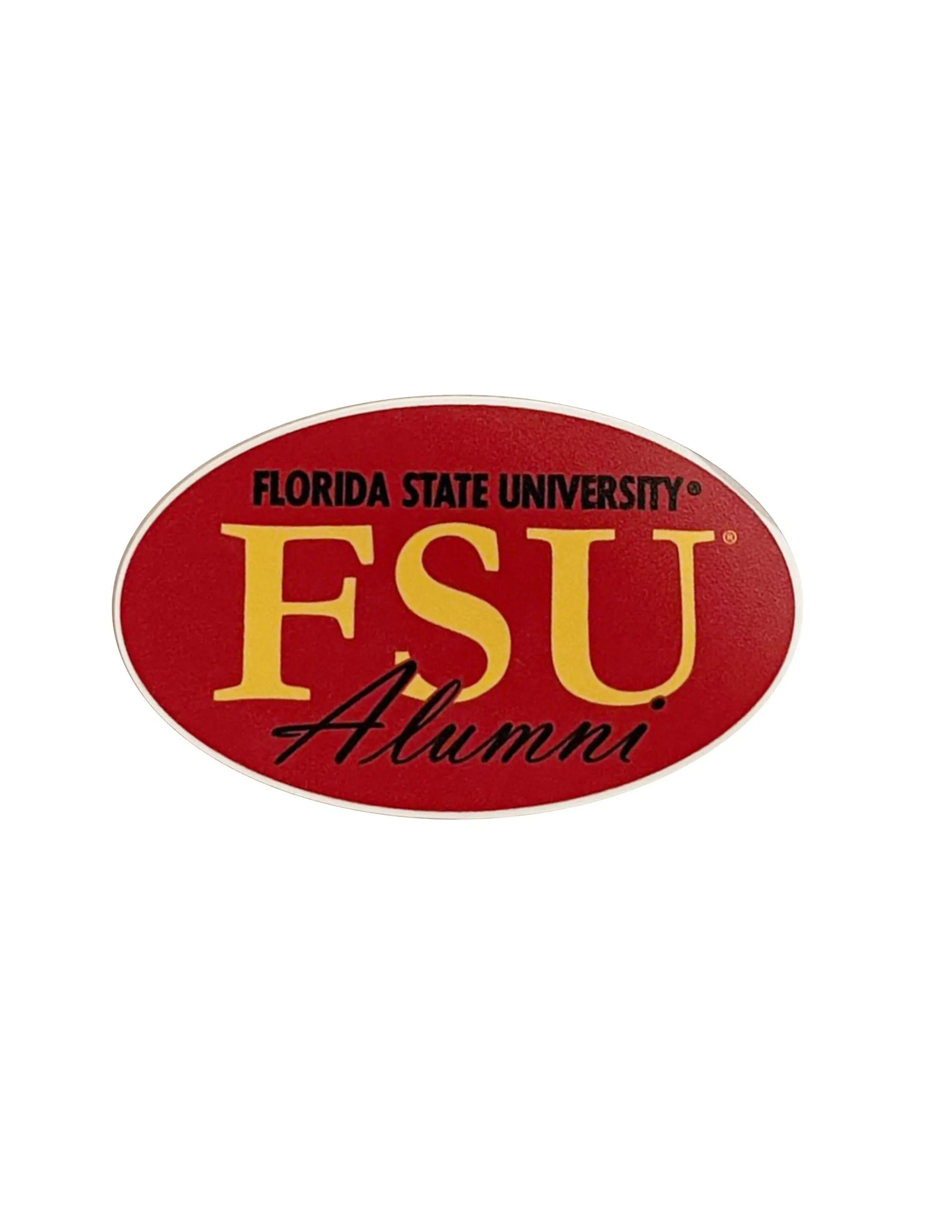 FSU Alumni Oval Decal