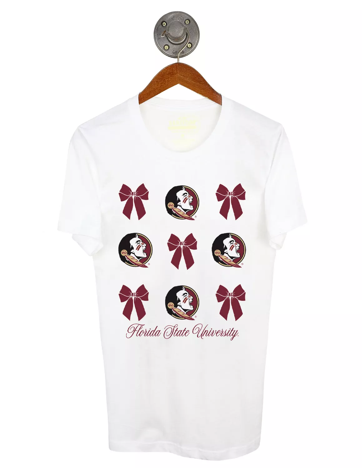 FSU Bow On Bow Short Sleeve