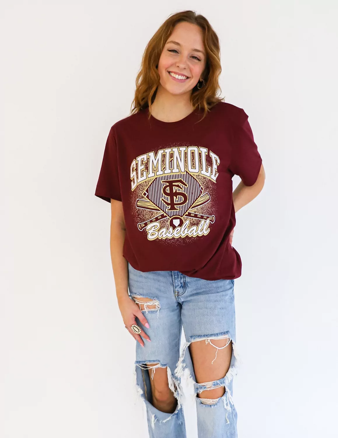 FSU BSB Run The Bases Short Sleeve - Image 3
