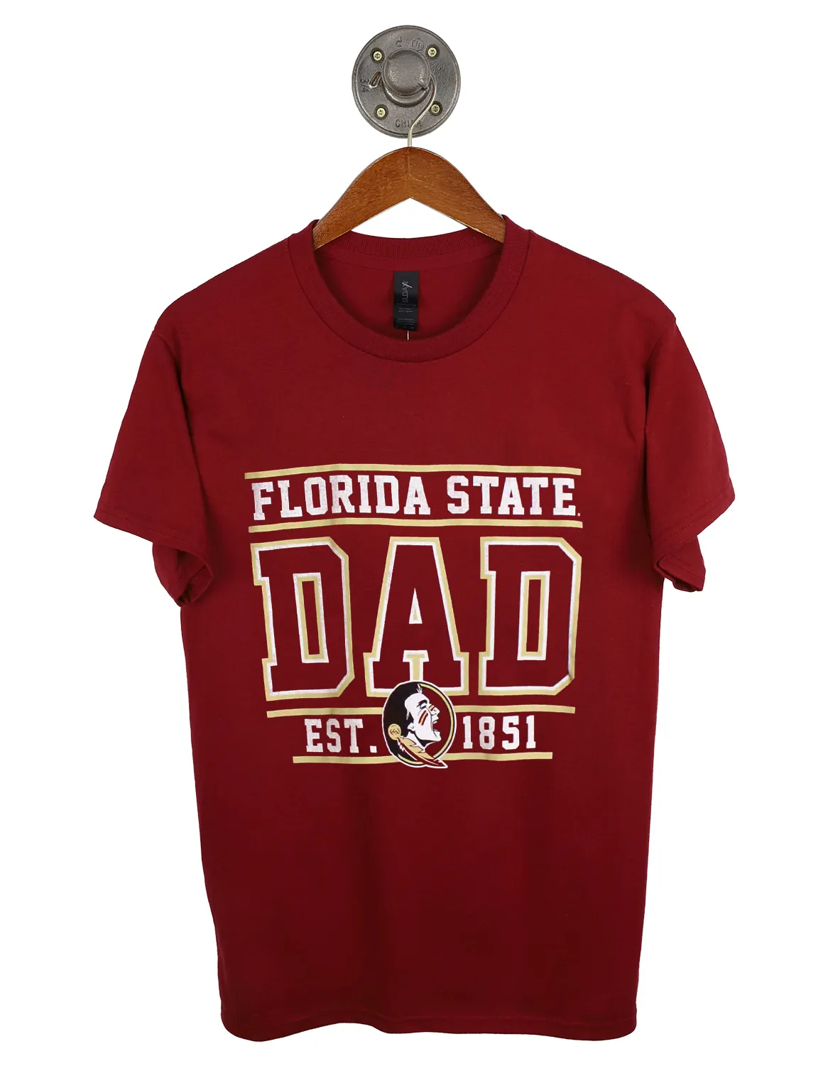 FSU Dad Stack 'Em High Short Sleeve
