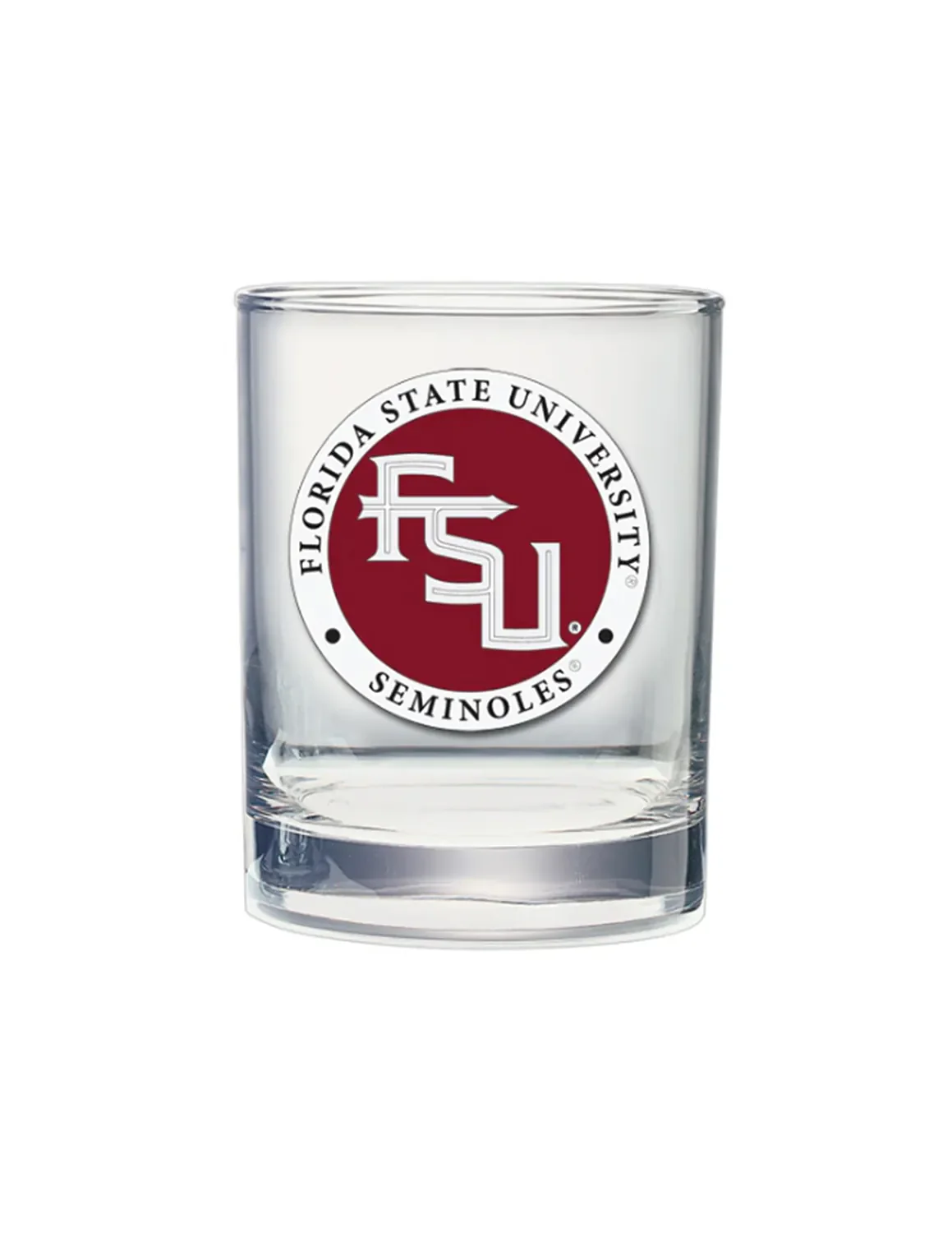 FSU Double Old Fashioned Glass