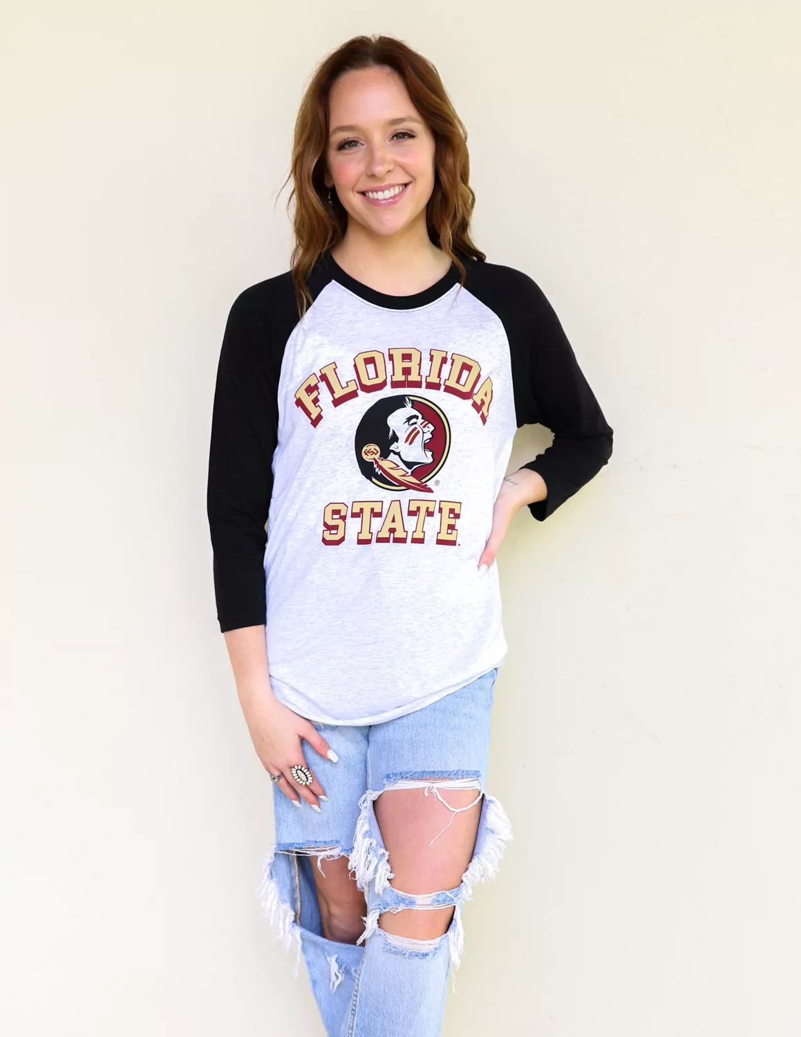 FSU Drop Shadow Long Sleeve - Image 2