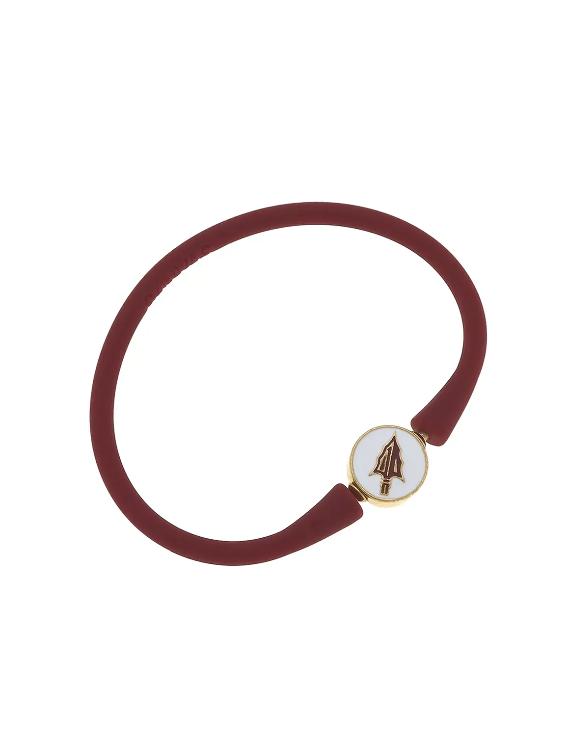 FSU Enamel Silicone Bali Bracelet