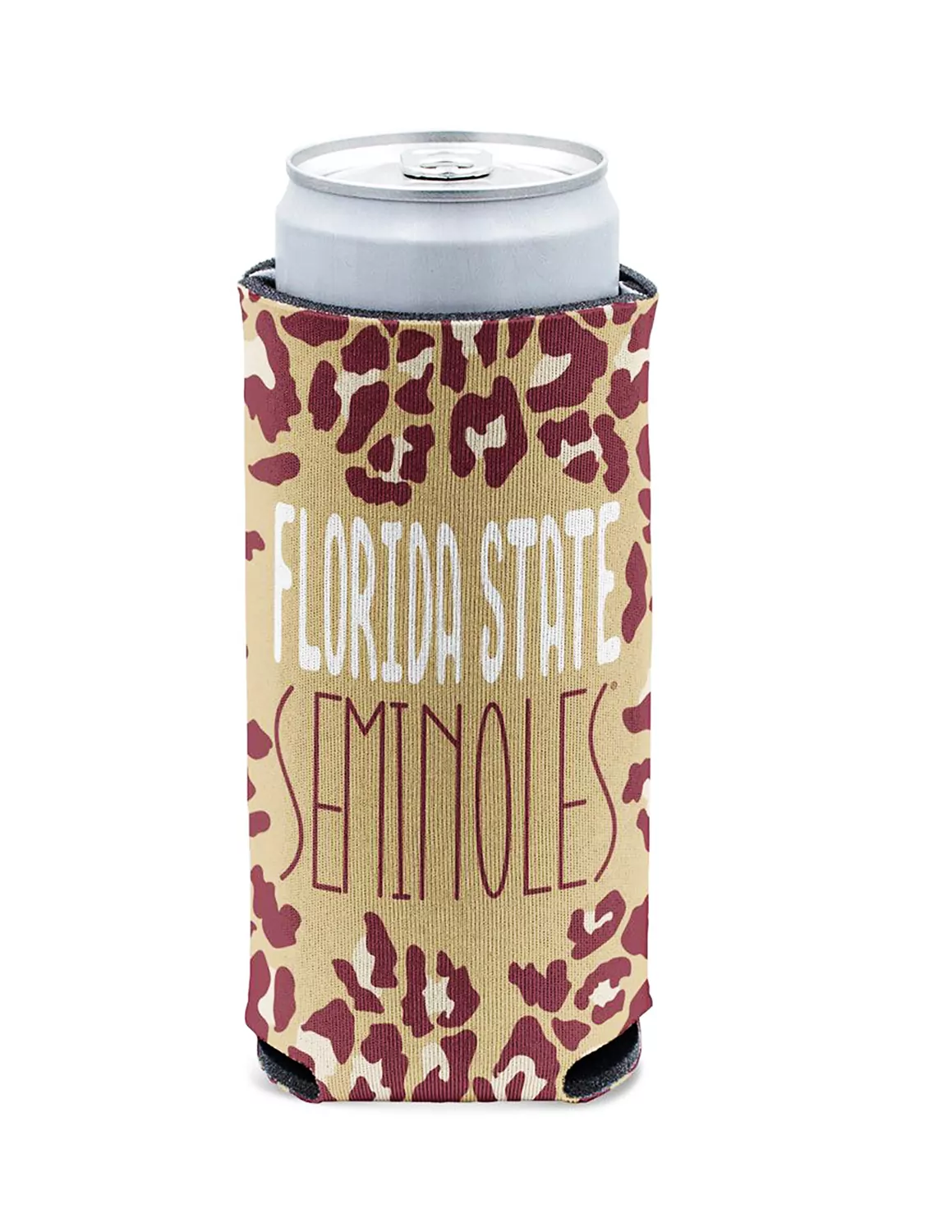 FSU Leopard Tall Can Cooler - Image 2