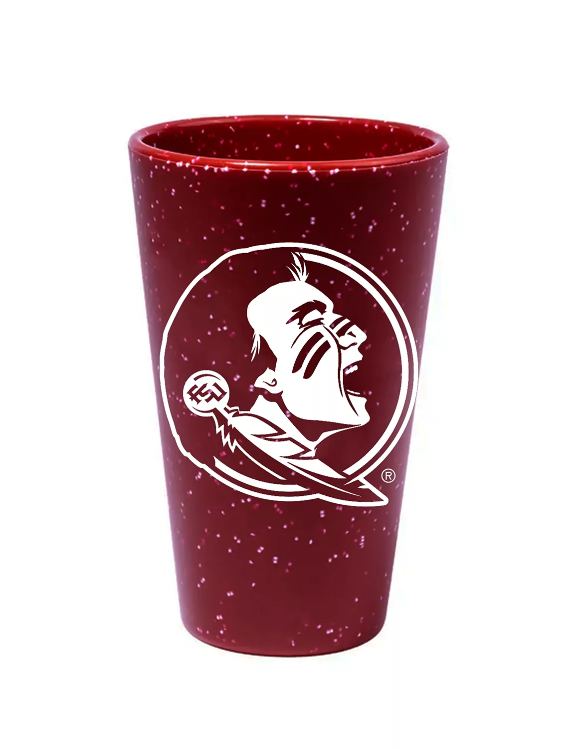 FSU Silicone Pint Glass