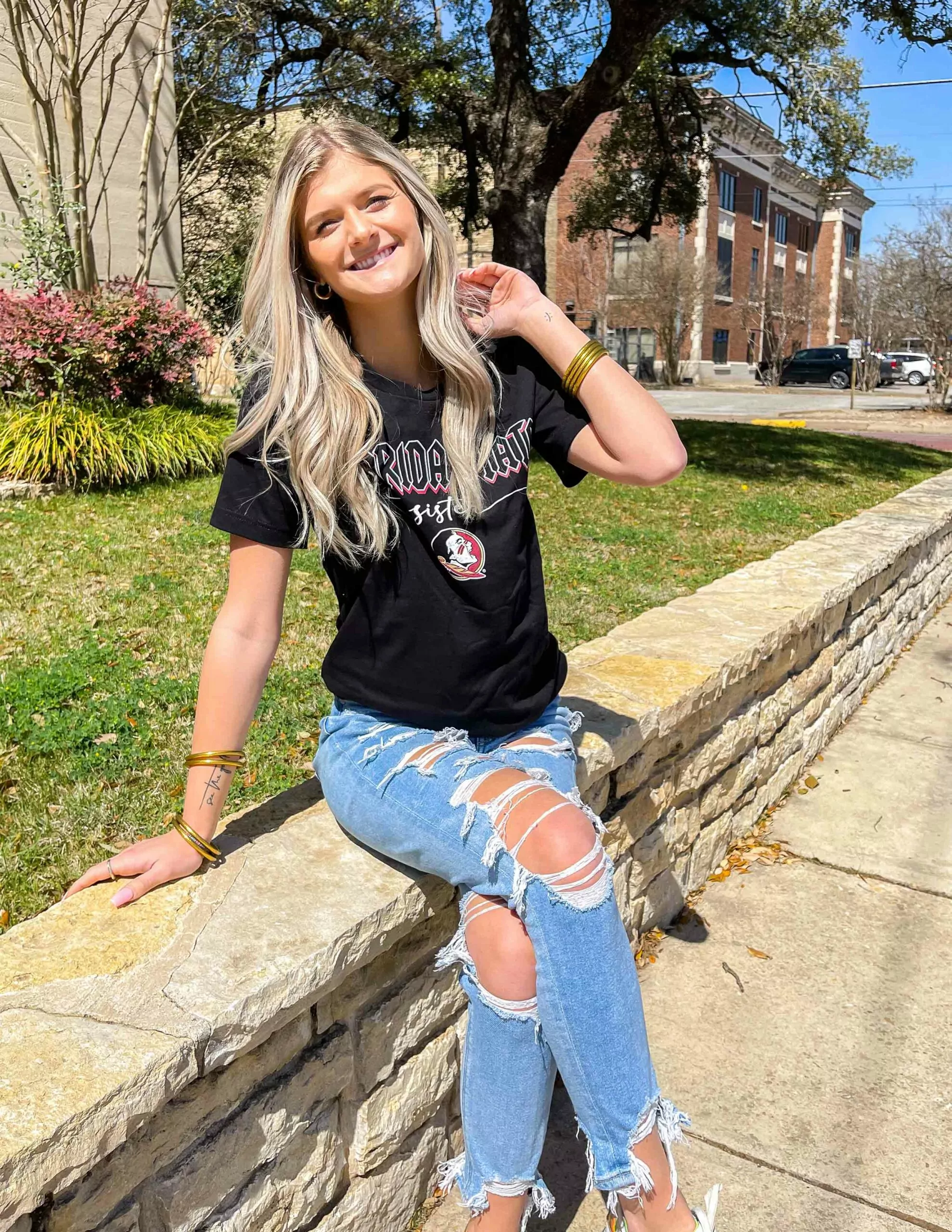 FSU Sis Rock N Roll Short Sleeve - Image 2