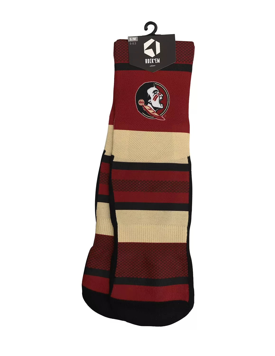 FSU Tech Stripe Socks
