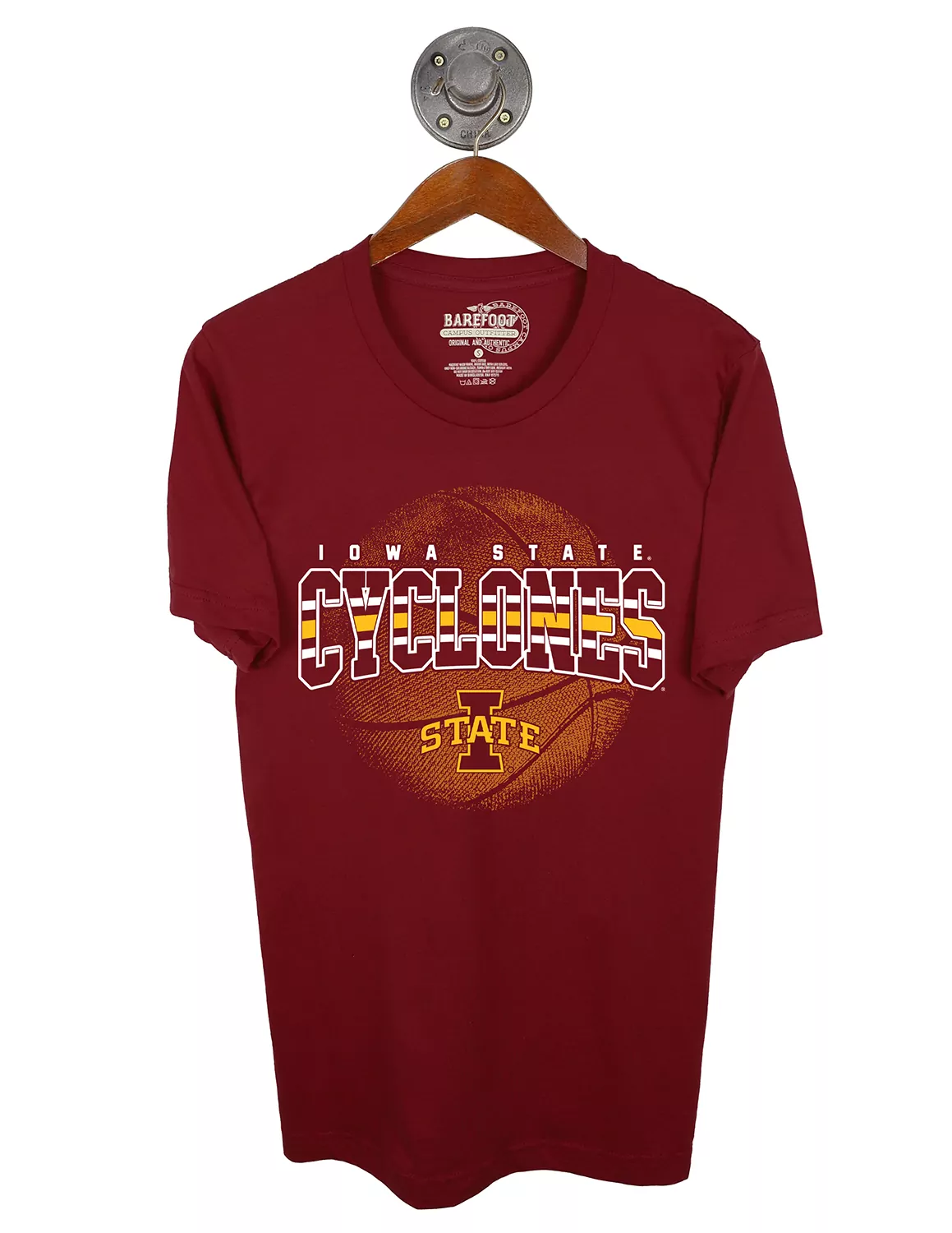 Iowa State Cyclones ISU Basketball Short Sleeve Shirt
