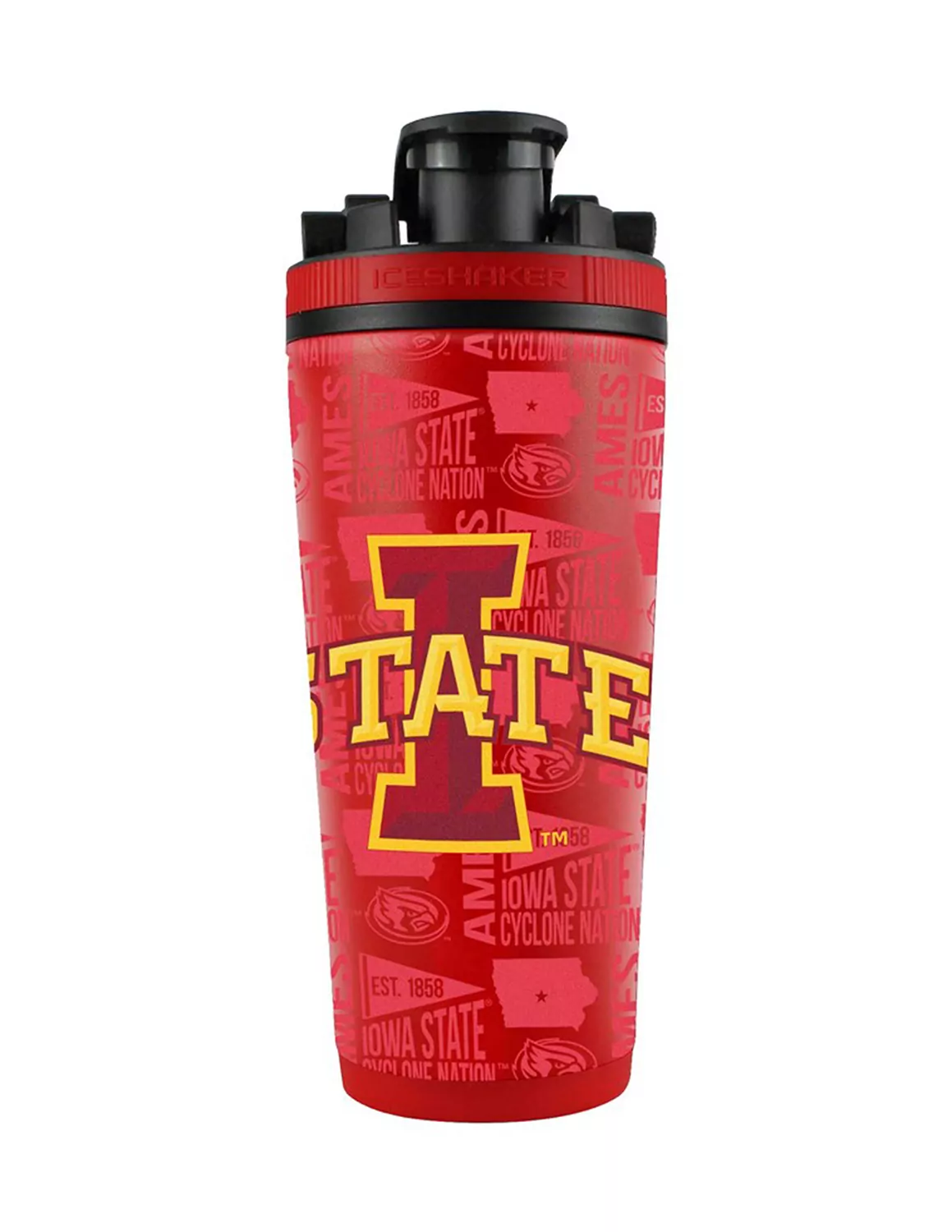 ISU 26oz. Stainless Steel Ice Shaker Bottle