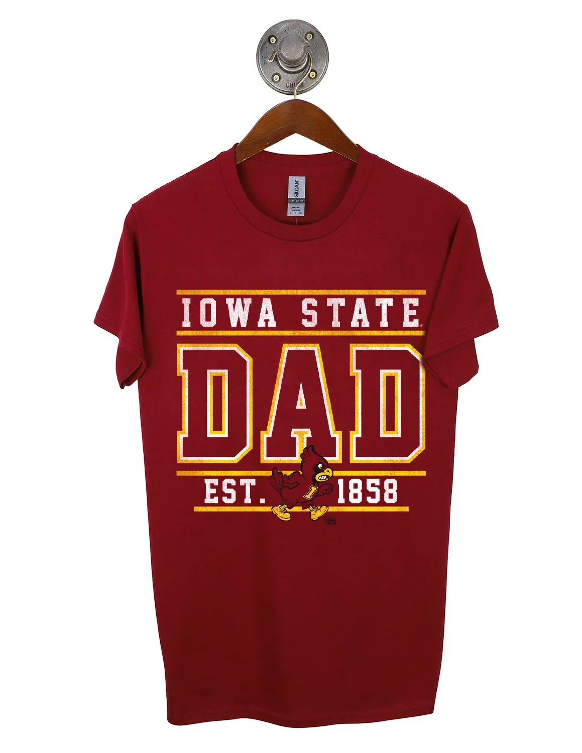 ISU Dad Stack Em High Short Sleeve