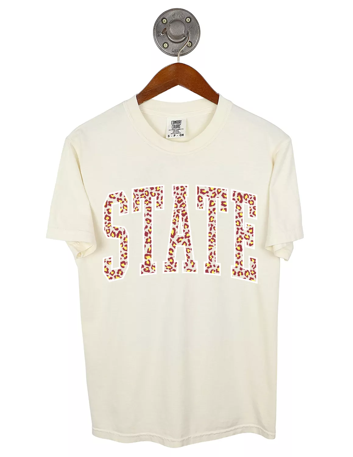 ISU Giant Arch Leopard Short Sleeve