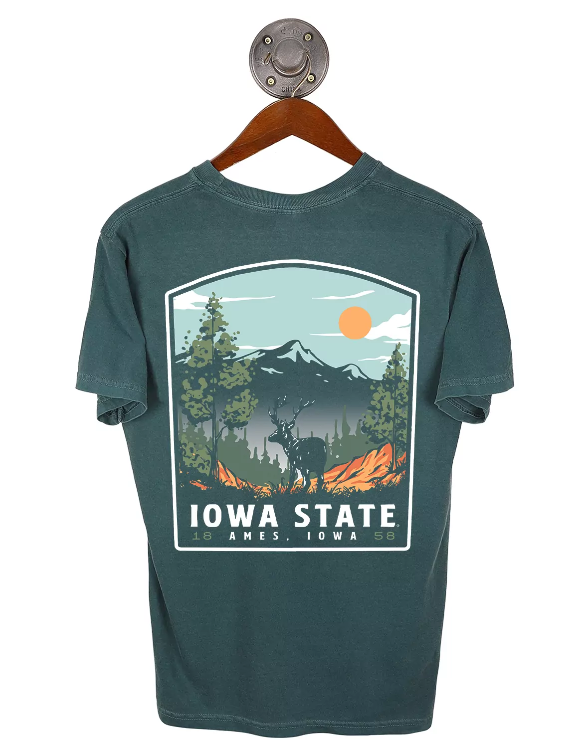 ISU Wild & Free Deer Short Sleeve