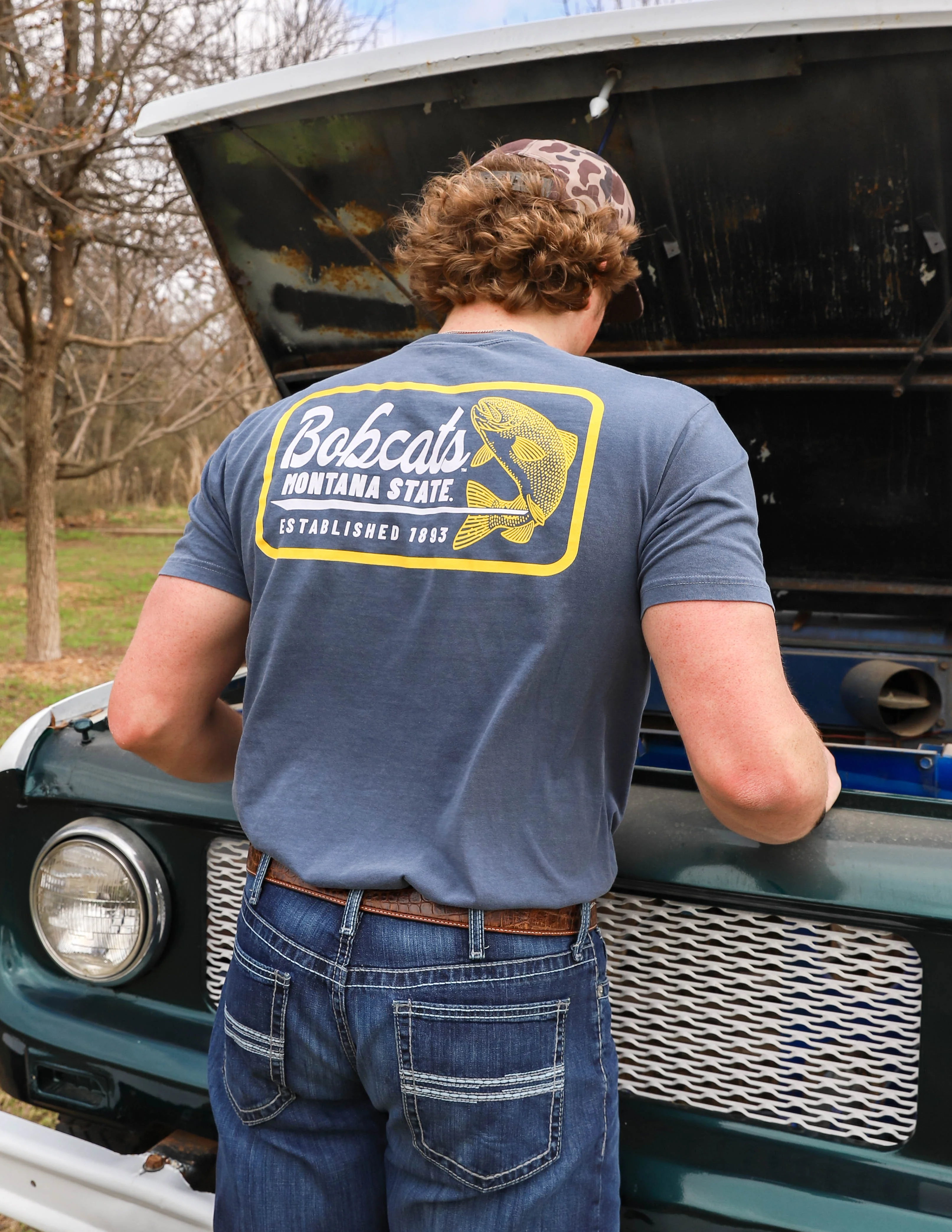 MSU Gone Fishing Short Sleeve - Image 3