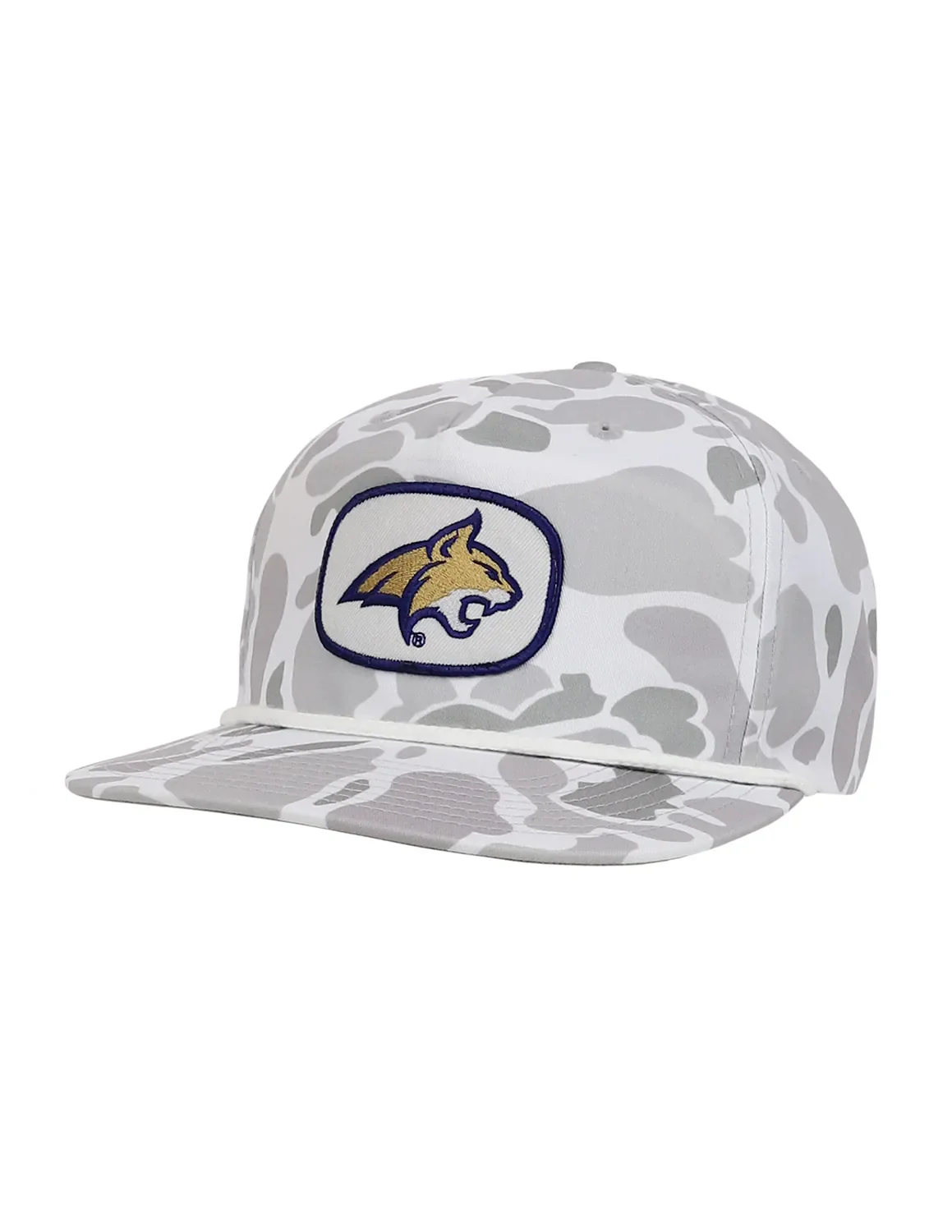MSU P Bobcat Logo Patch Hat - Image 2