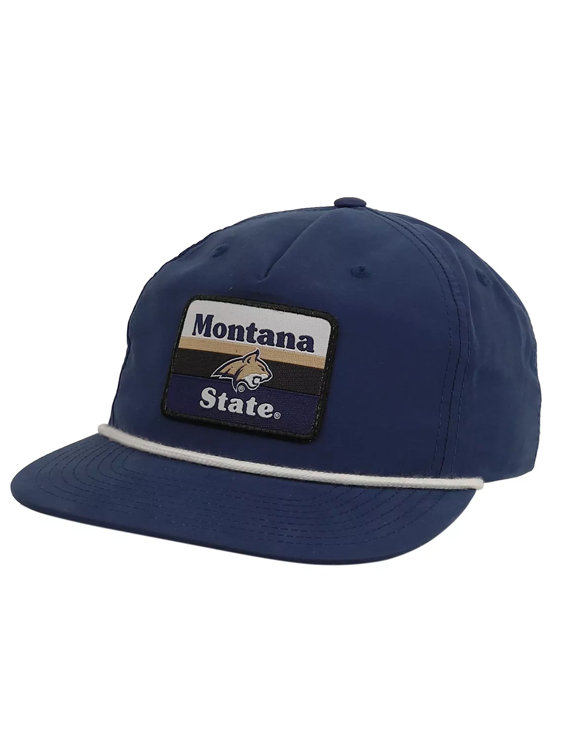 MSU P Color Block Stack Patch Hat