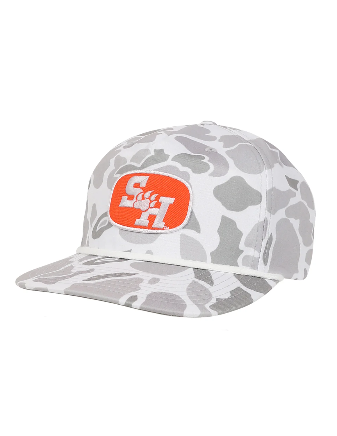 SHSU P SH Paw Flat Oval Camo Hat - Image 3