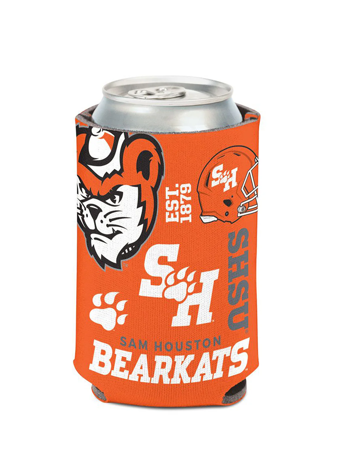 SHSU Scatterprint Can Cooler - Image 2