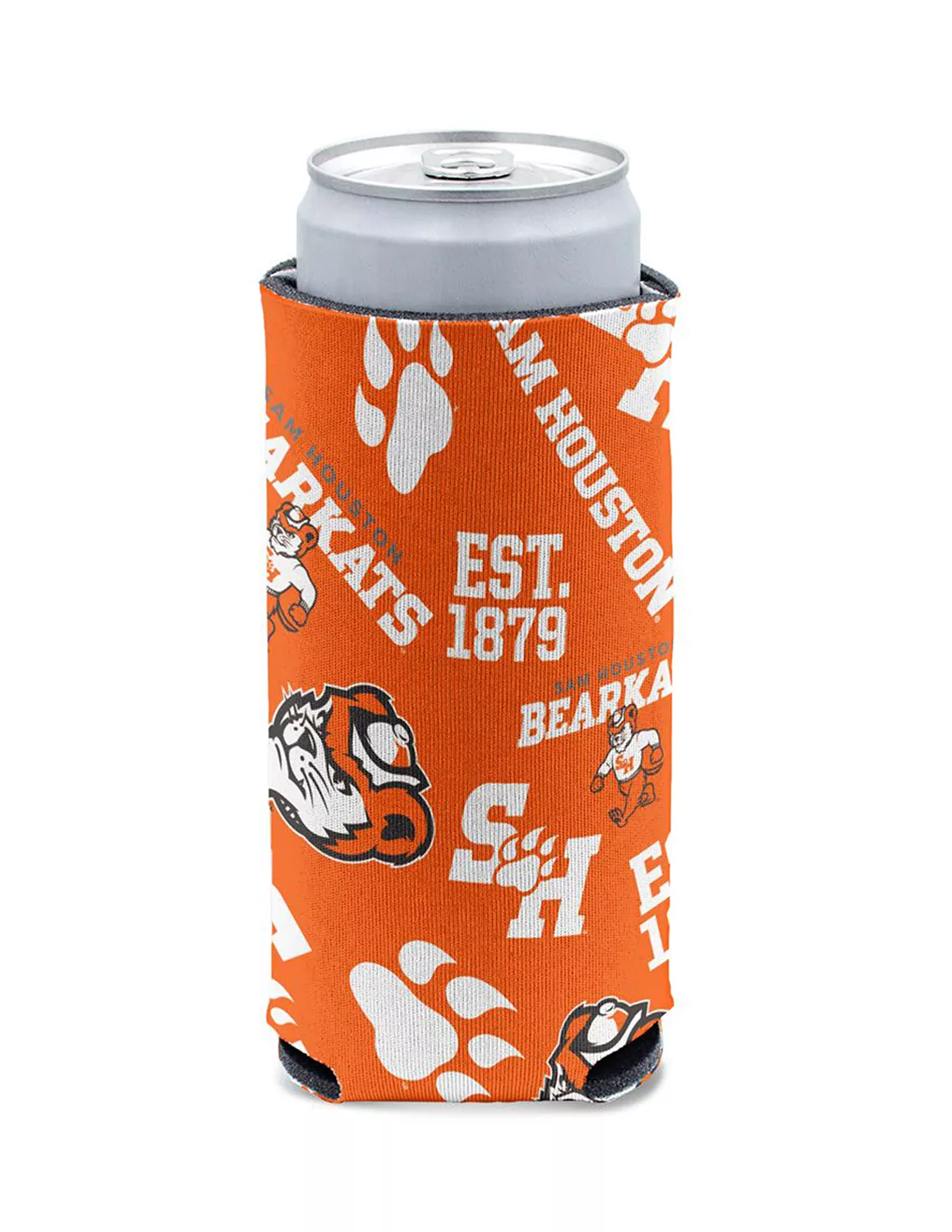 SHSU Scatterprint Tall Can Cooler - Image 2