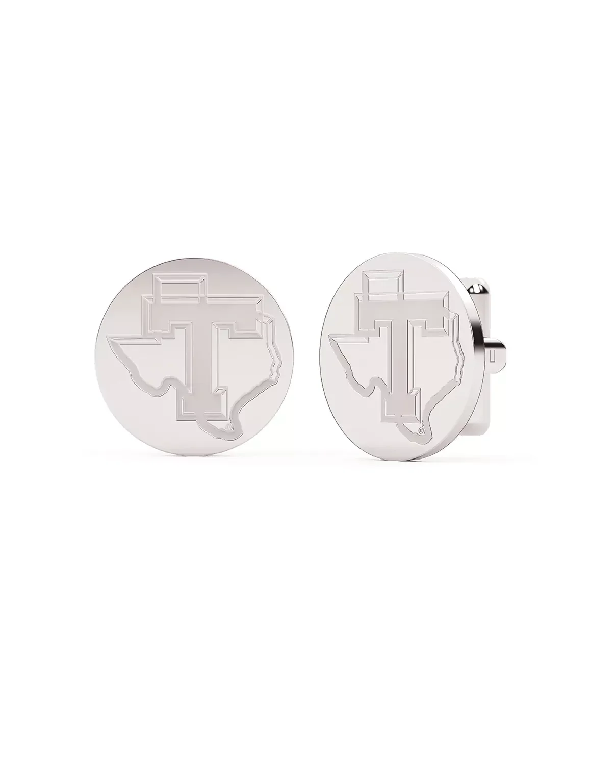Stainless Steel Power T Texas Cufflinks - Image 2