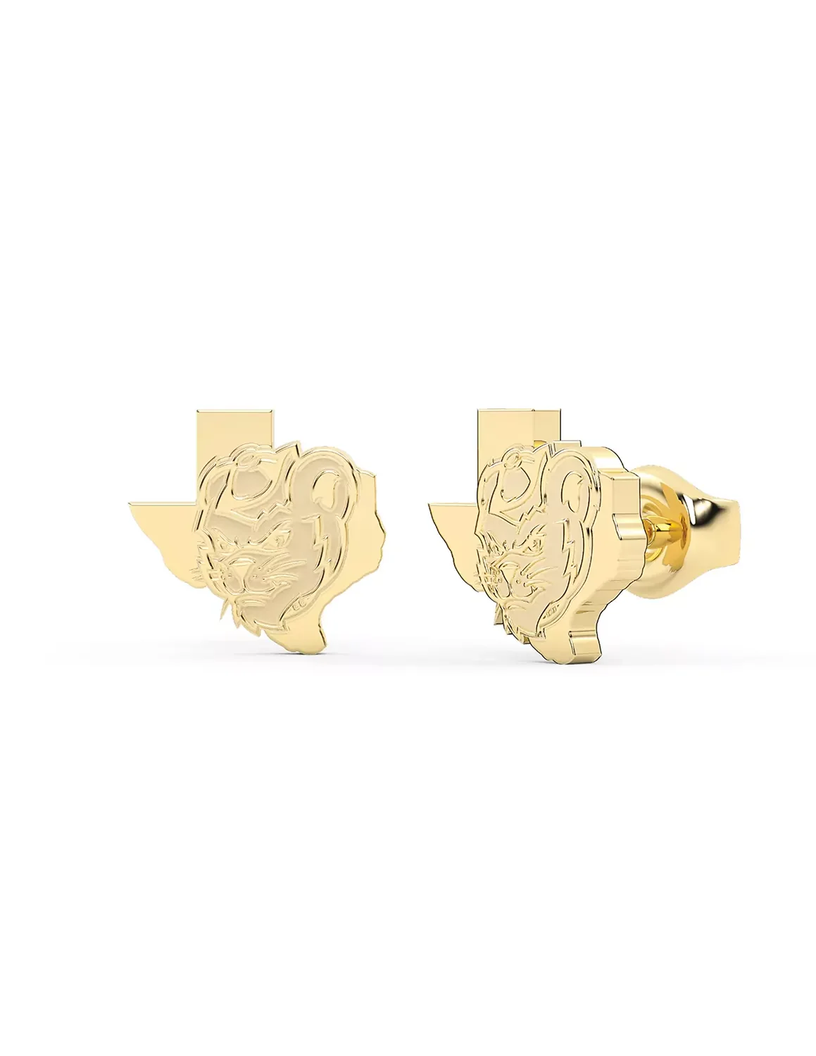Stainless Steel Sam Houston Sammy Texas Studs