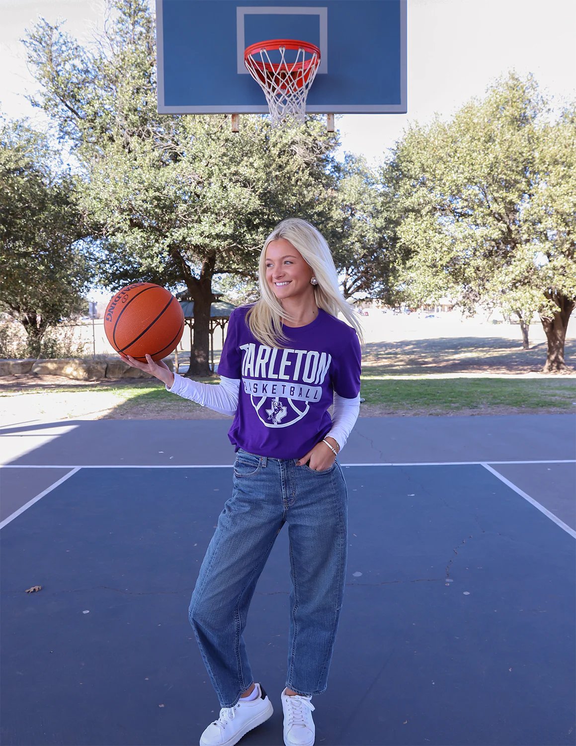 TSU Basketball Half In Short Sleeve - Image 2