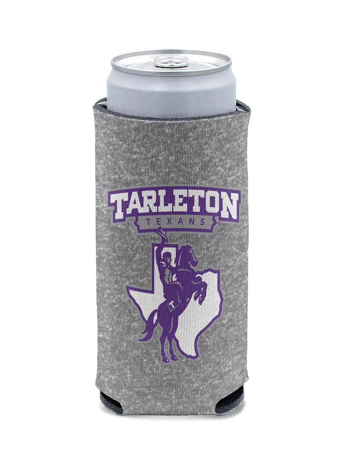 TSU Heather Tall Can Cooler