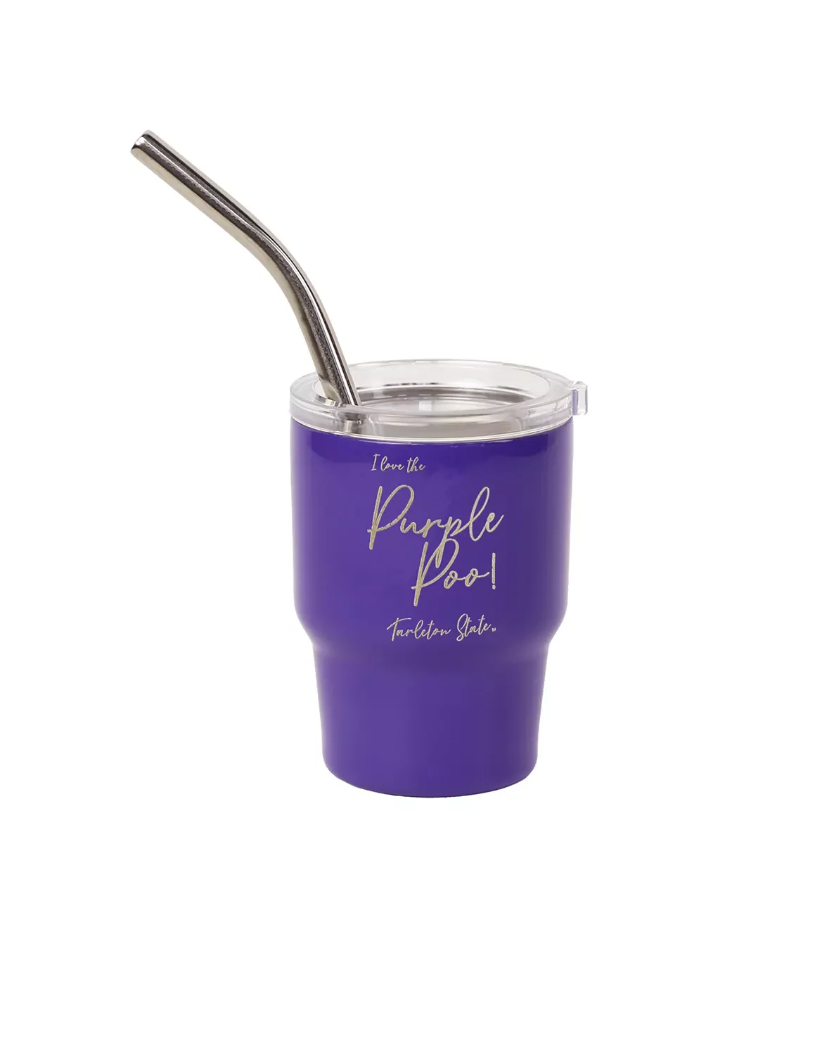 TSU I Love Poo Mini 2oz. Tumbler - Image 2