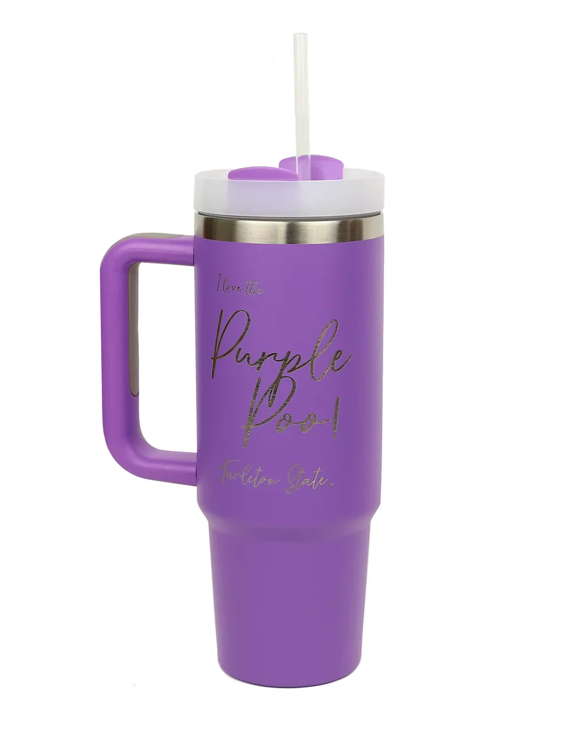 TSU I Love Poo Tumbler - Image 2
