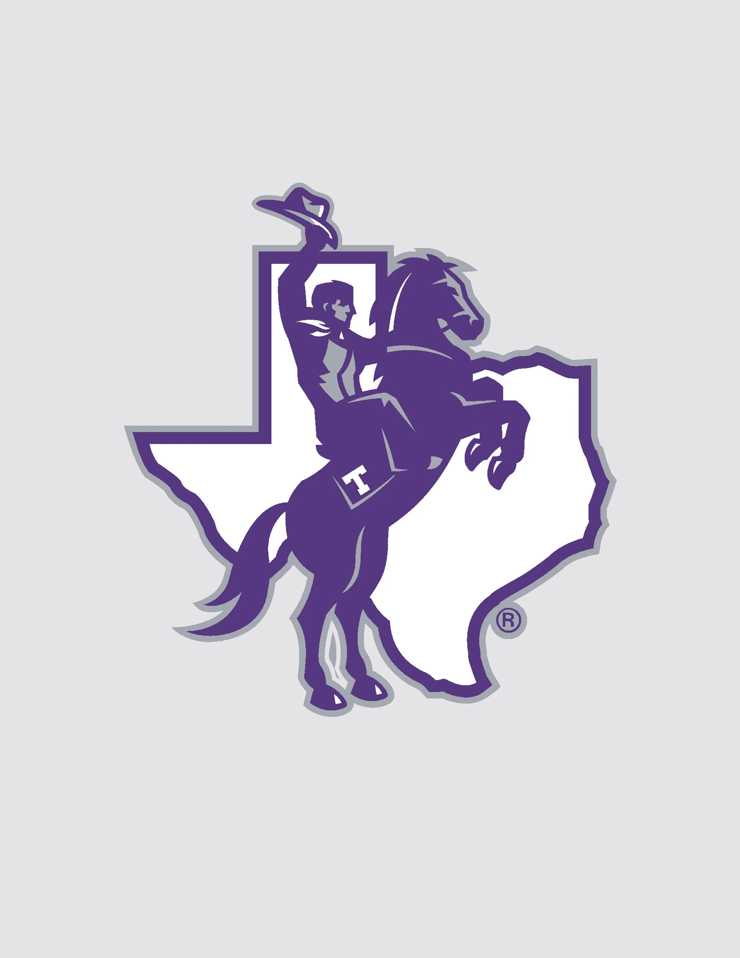 TSU New Texan Rider Car Decal - Image 2