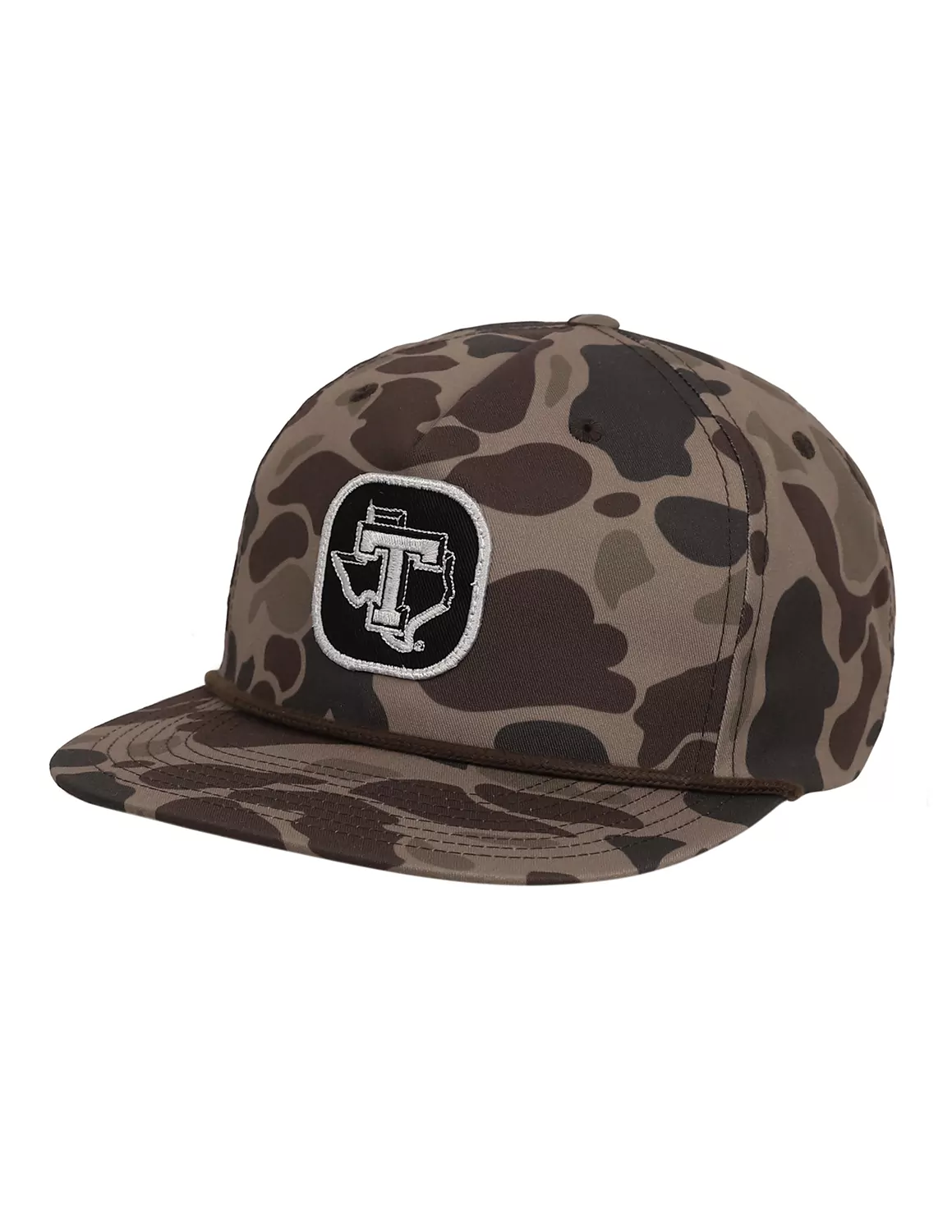 TSU P Block T Texas Patch Hat