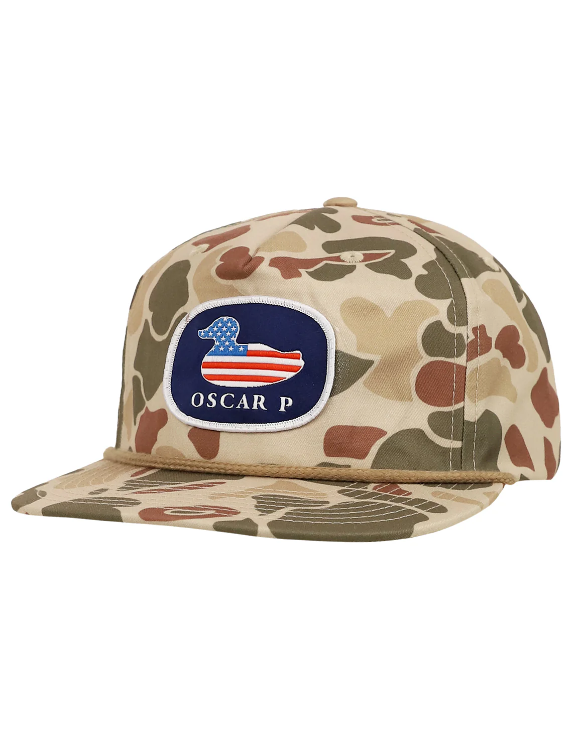 TSU P Oscar P Flag Patch Hat