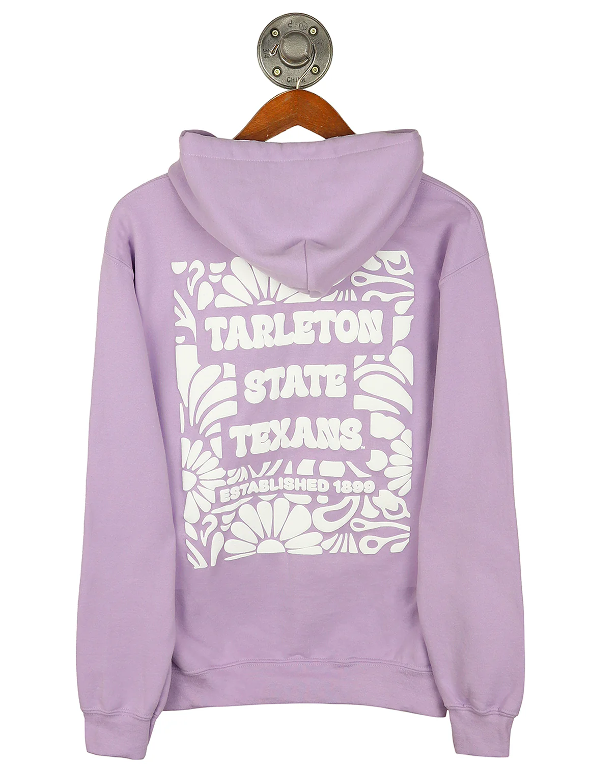 TSU Puff Groovy Floral Hoodie