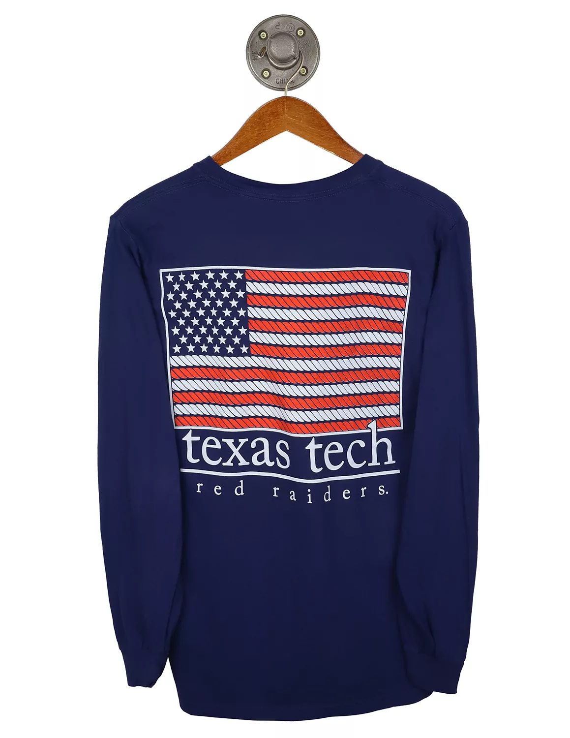 TTU American Flag Long Sleeve
