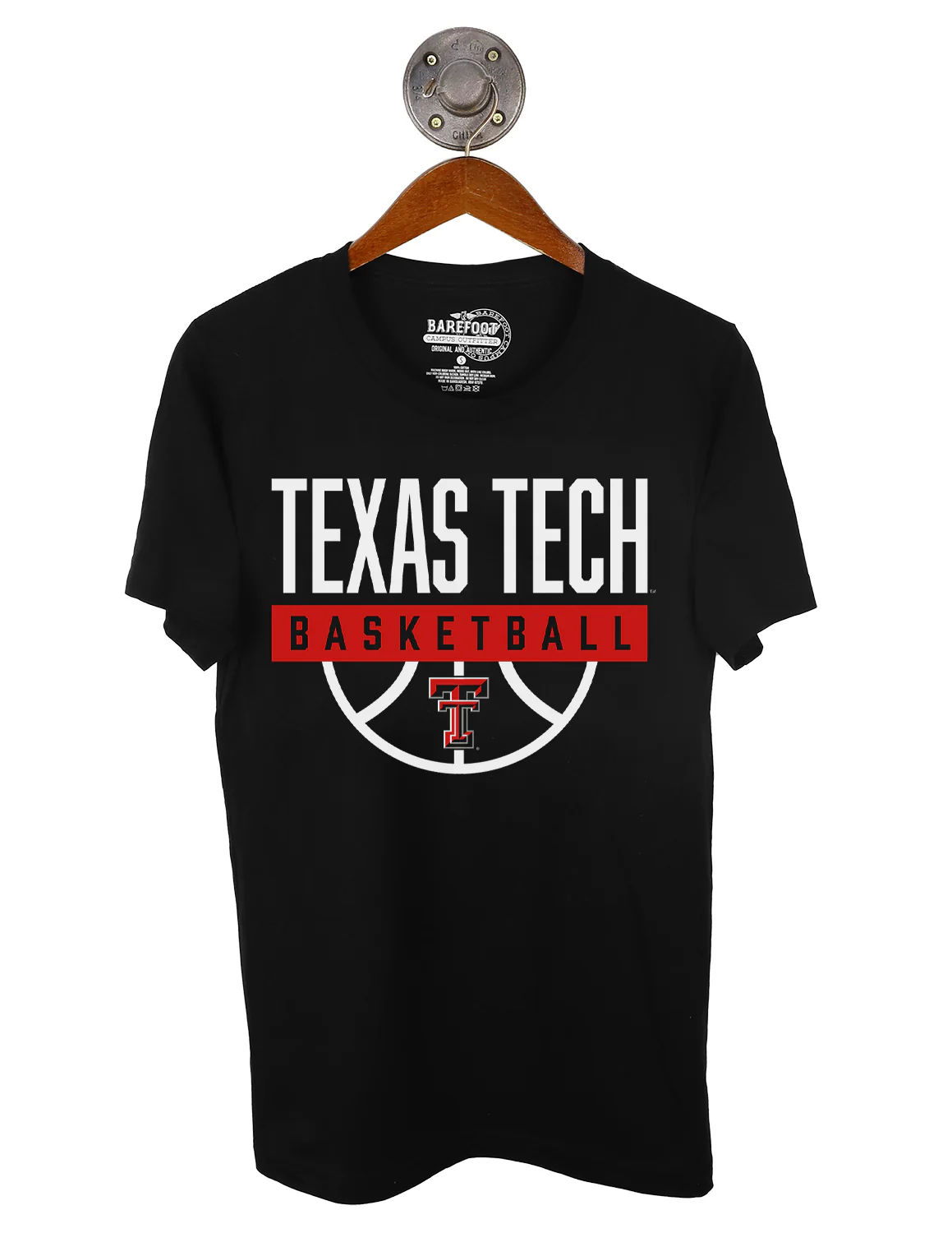 TTU Basketball Half In Short Sleeve